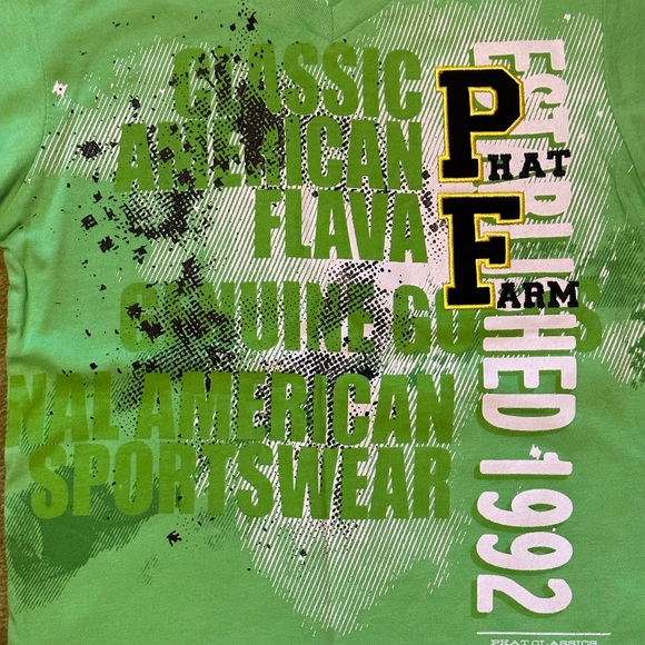 NWOT Phat Farm 1992 Classic American Flava Short Sleeve T-Shirt - Picture 2 of 5
